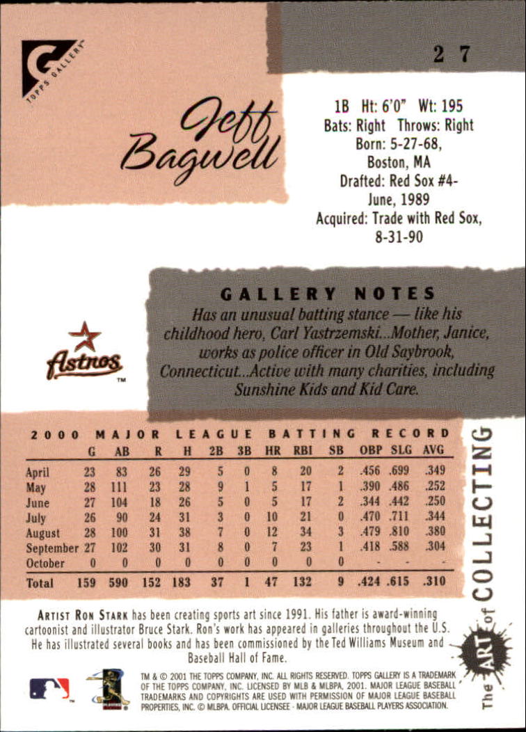 2001 Topps Gallery Baseball - Picture 45 of 256
