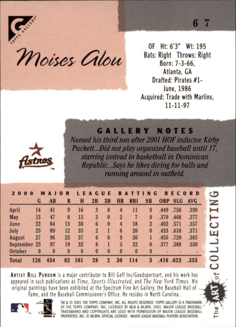 2001 Topps Gallery Baseball - Picture 119 of 256