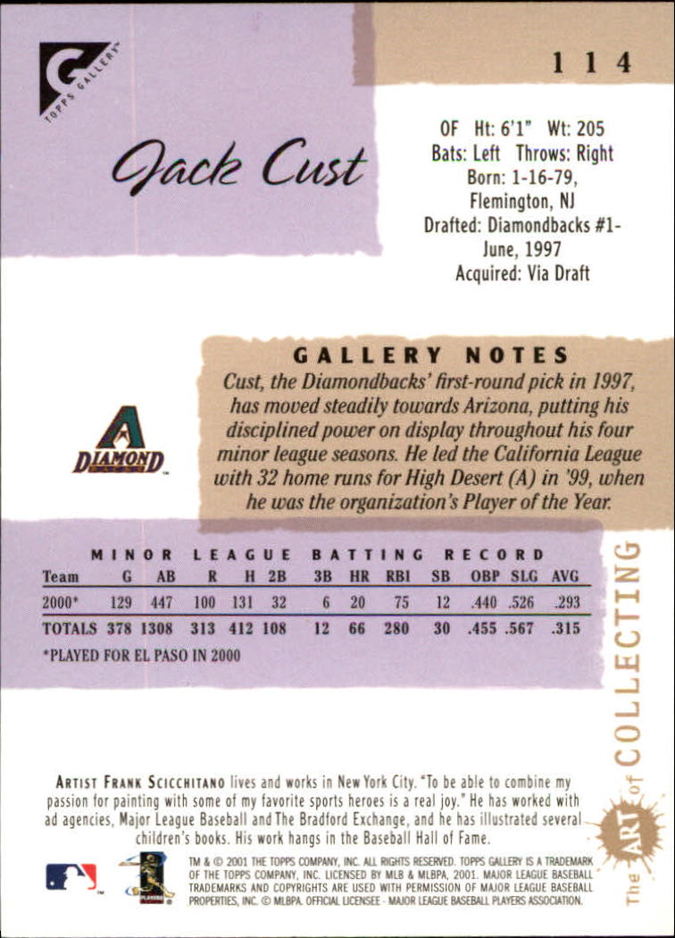 2001 Topps Gallery Baseball - Picture 193 of 256