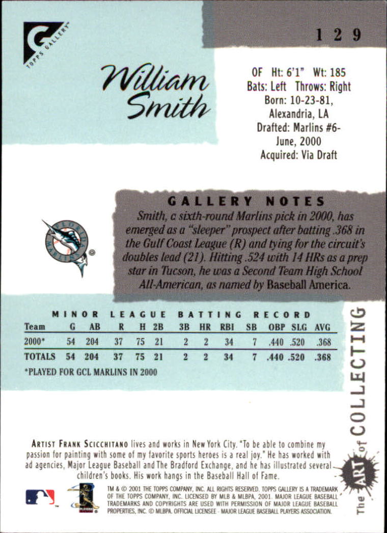 2001 Topps Gallery Baseball - Picture 221 of 256