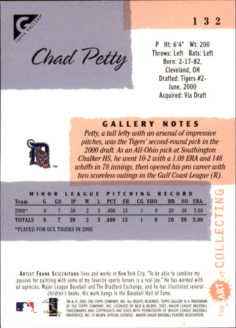 2001 Topps Gallery Baseball - Picture 223 of 256