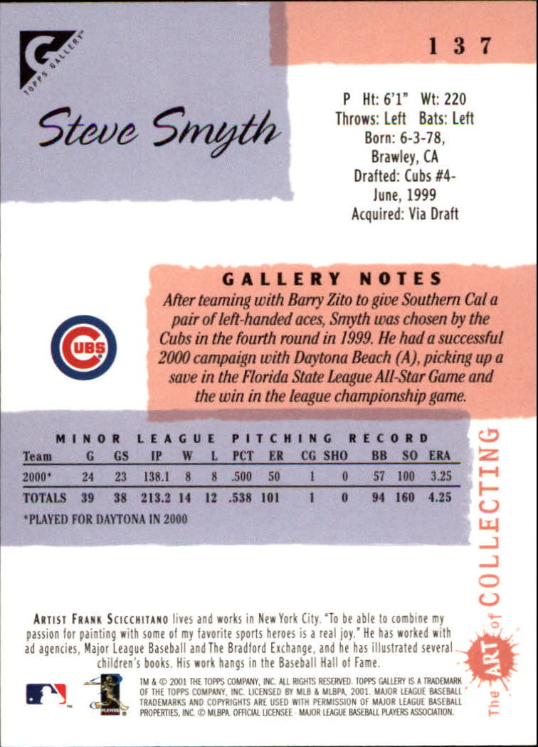 2001 Topps Gallery Baseball - Picture 227 of 256