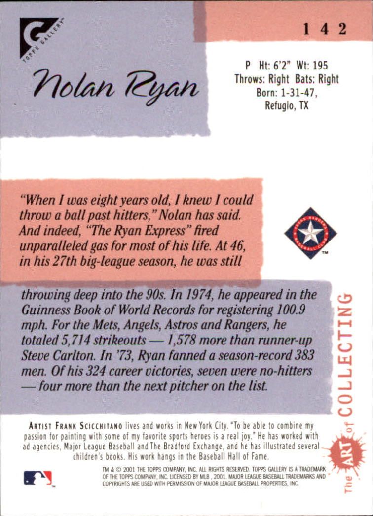 2001 Topps Gallery Baseball - Picture 237 of 256