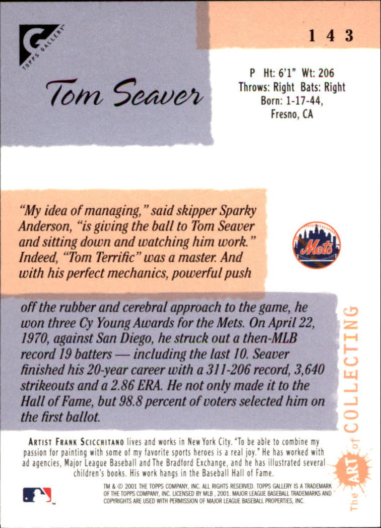 2001 Topps Gallery Baseball - Picture 239 of 256