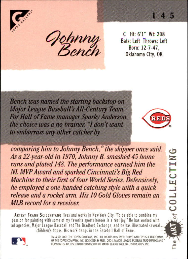 2001 Topps Gallery Baseball - Picture 241 of 256