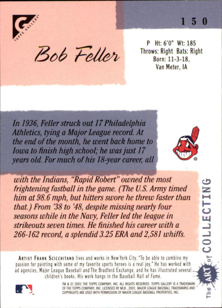 2001 Topps Gallery Baseball - Picture 247 of 256