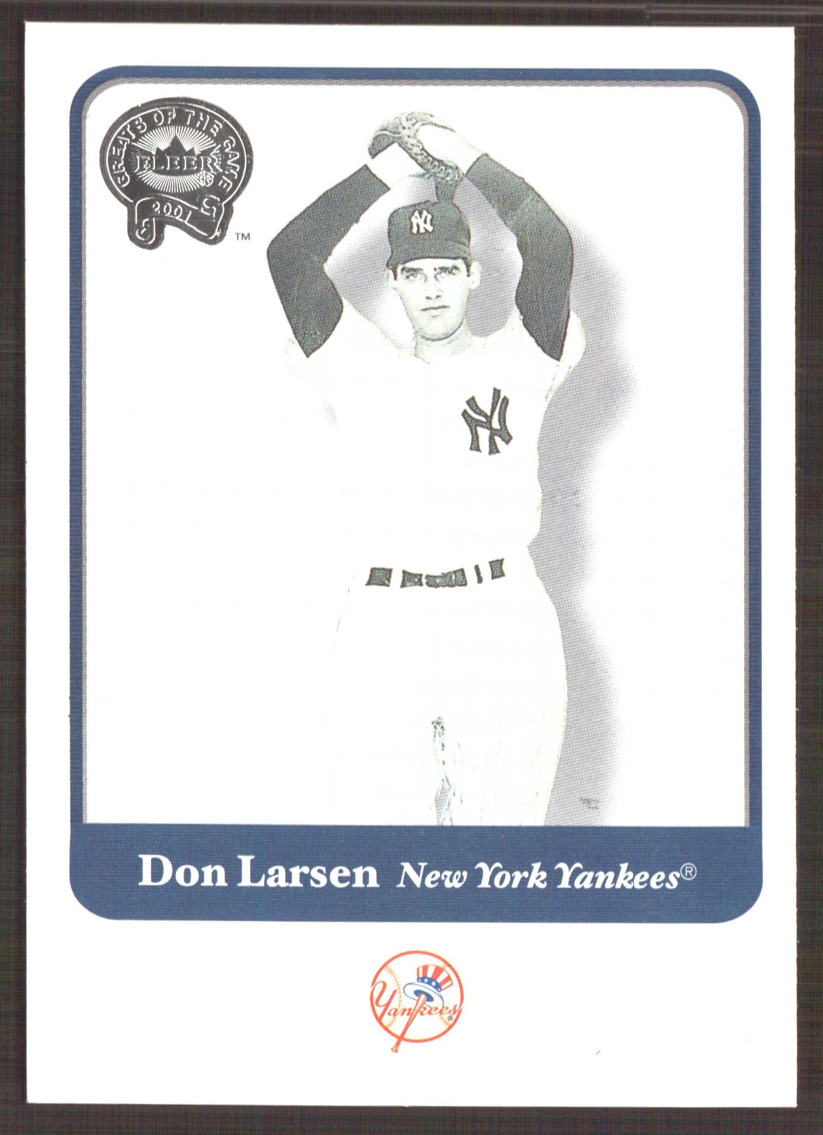2001 Greats of the Game (Fleer) Baseball "Main Set" Cards - Picture 10 of 259