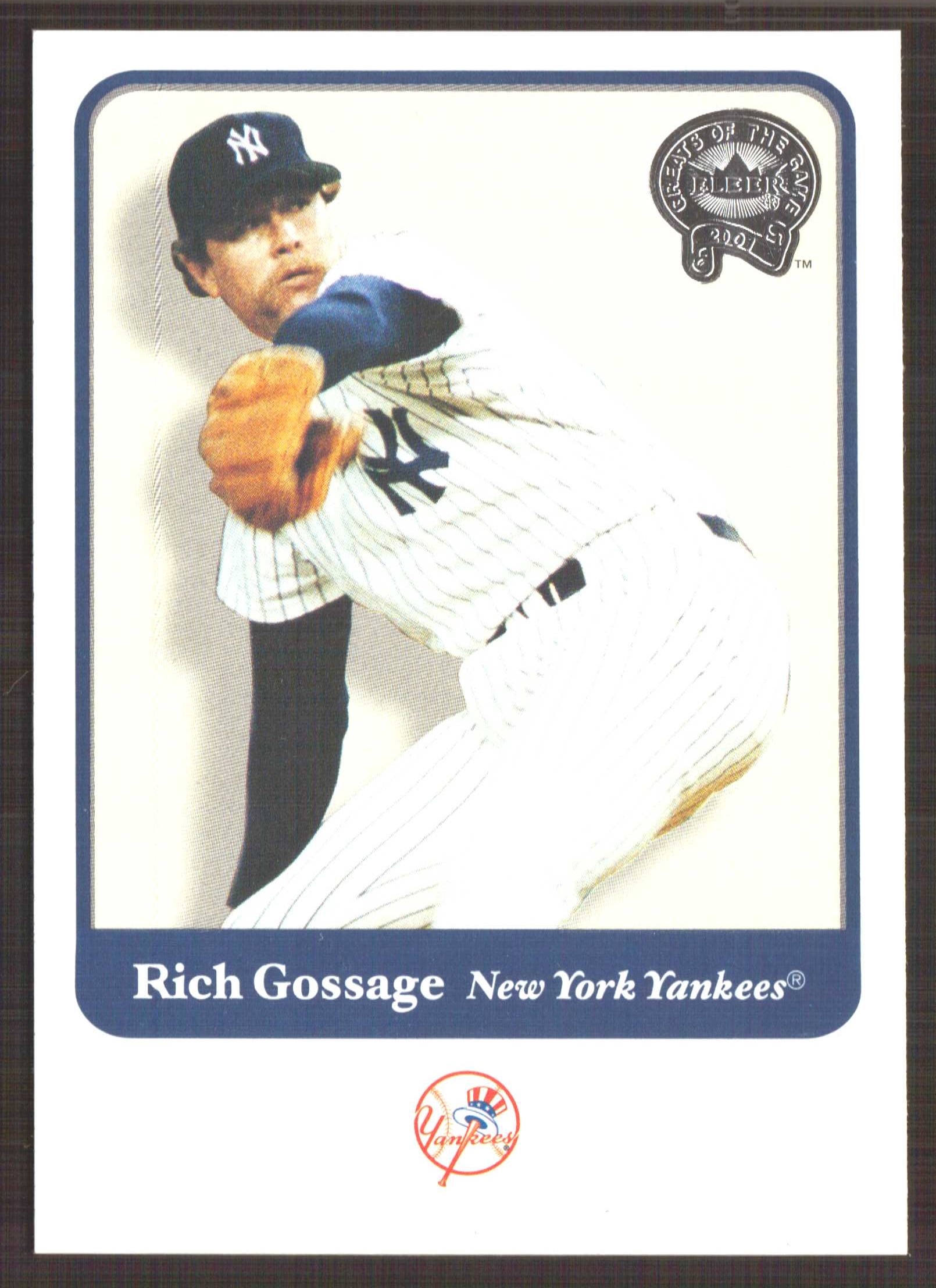 2001 Greats of the Game (Fleer) Baseball "Main Set" Cards - Picture 48 of 259