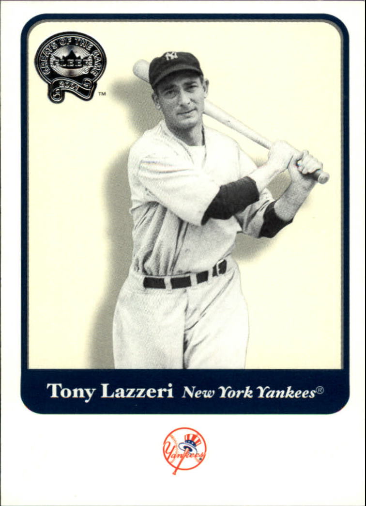 2001 Greats of the Game (Fleer) Baseball "Main Set" Cards - Picture 96 of 259