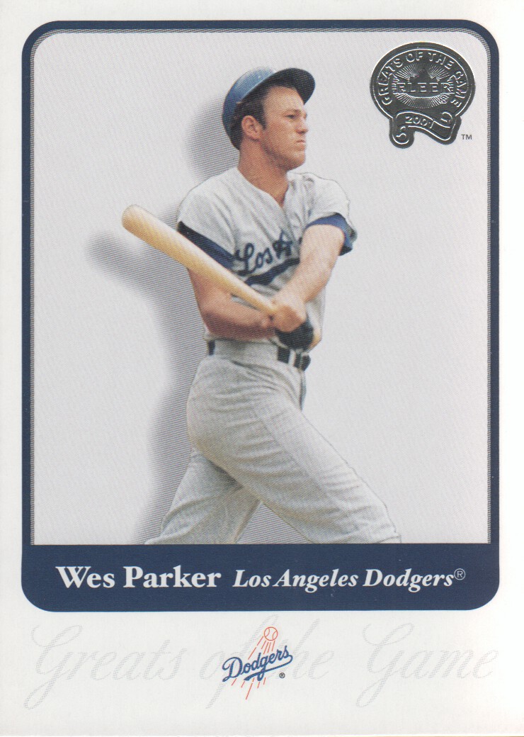 2001 Greats of the Game (Fleer) Baseball "Main Set" Cards - Picture 110 of 259