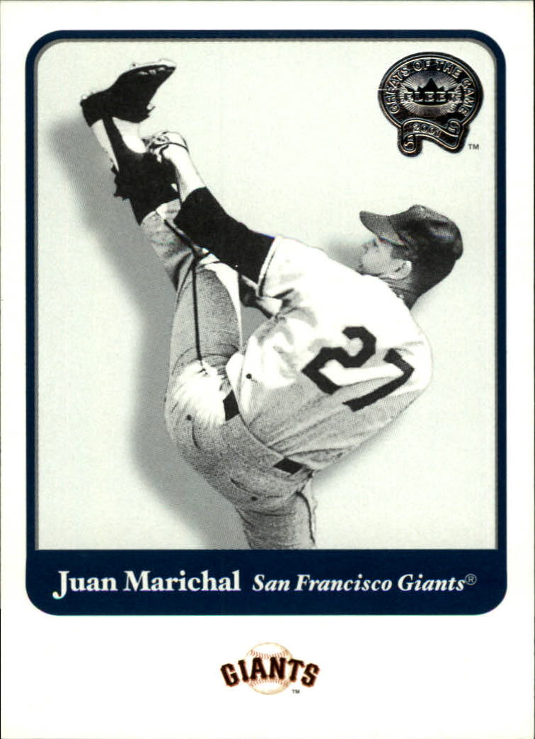 2001 Greats of the Game (Fleer) Baseball "Main Set" Cards - Picture 172 of 259
