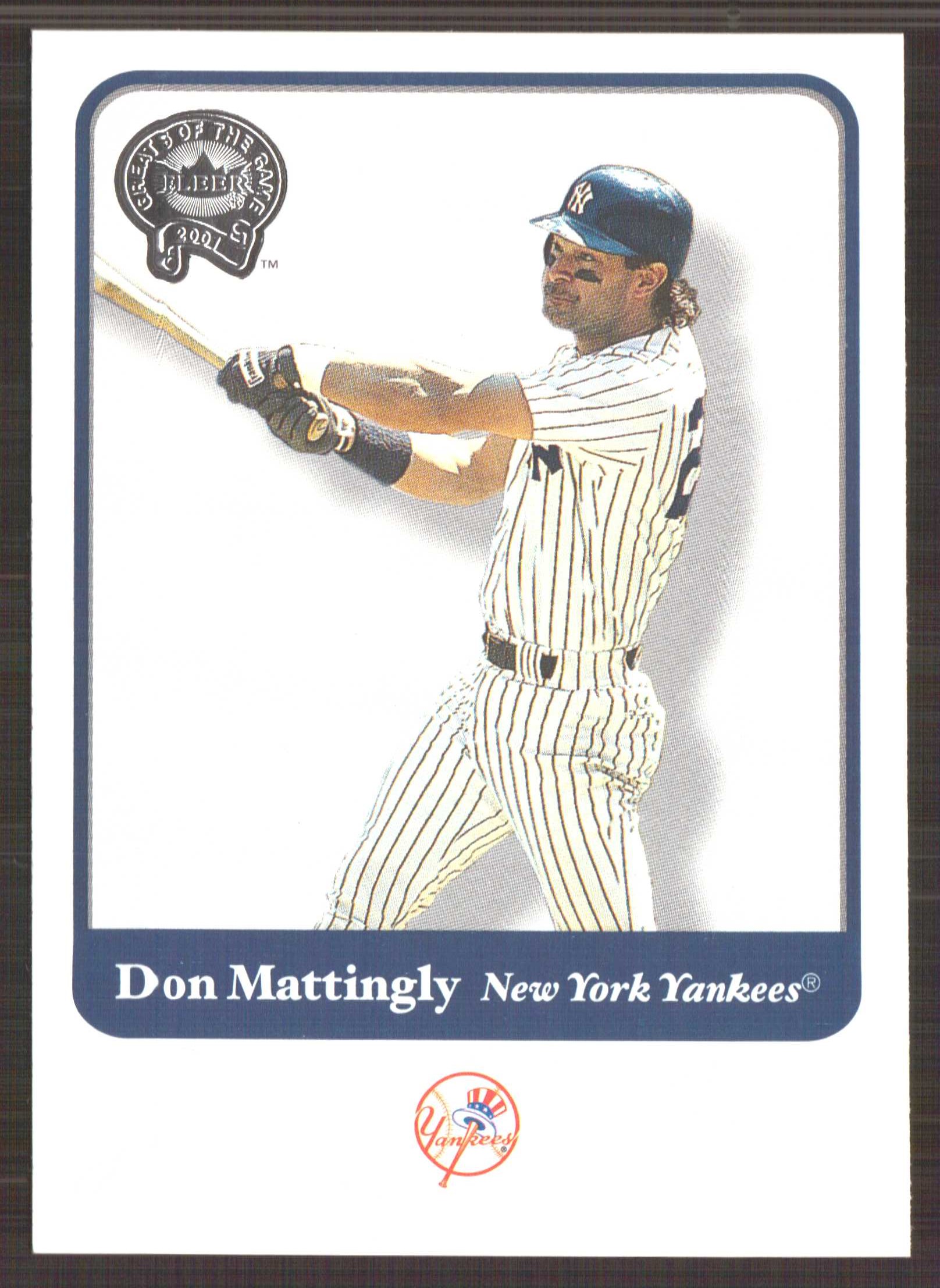 2001 Greats of the Game (Fleer) Baseball "Main Set" Cards - Picture 178 of 259