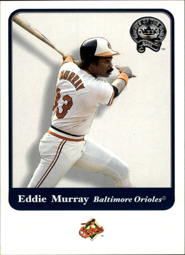 2001 Greats of the Game (Fleer) Baseball "Main Set" Cards - Picture 182 of 259