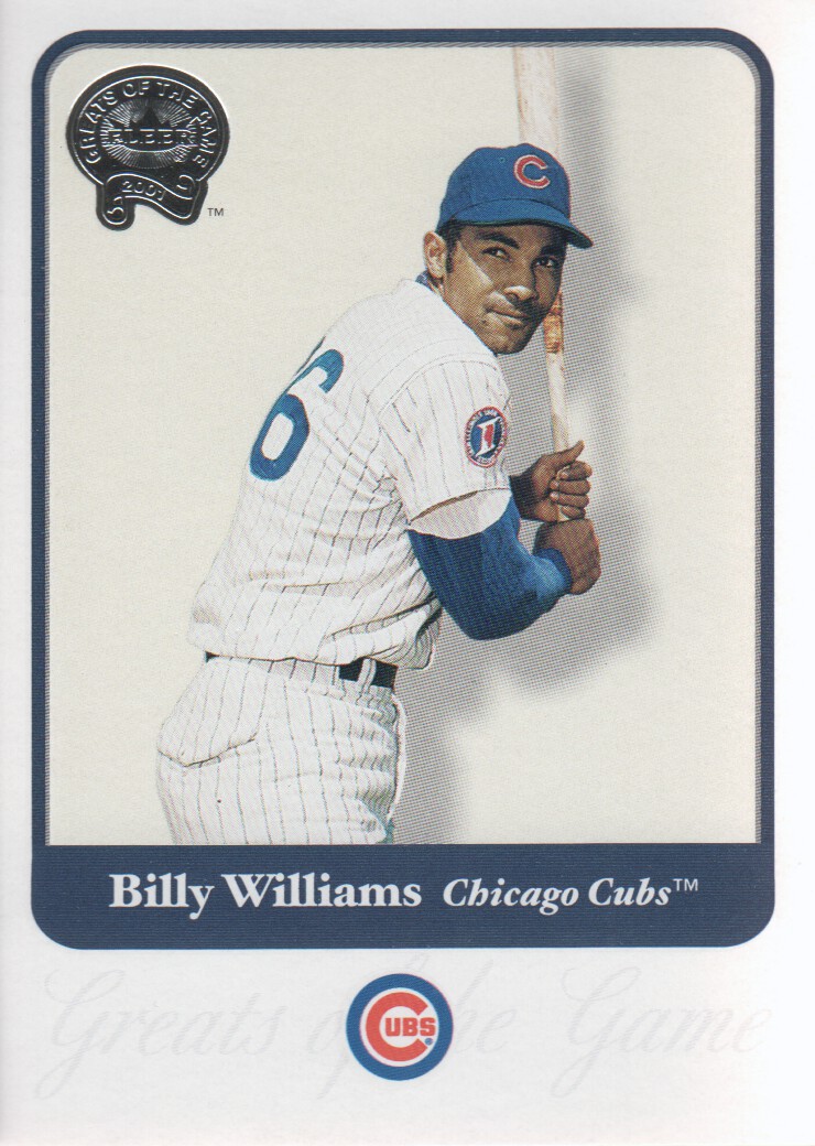 2001 Greats of the Game (Fleer) Baseball "Main Set" Cards - Picture 222 of 259