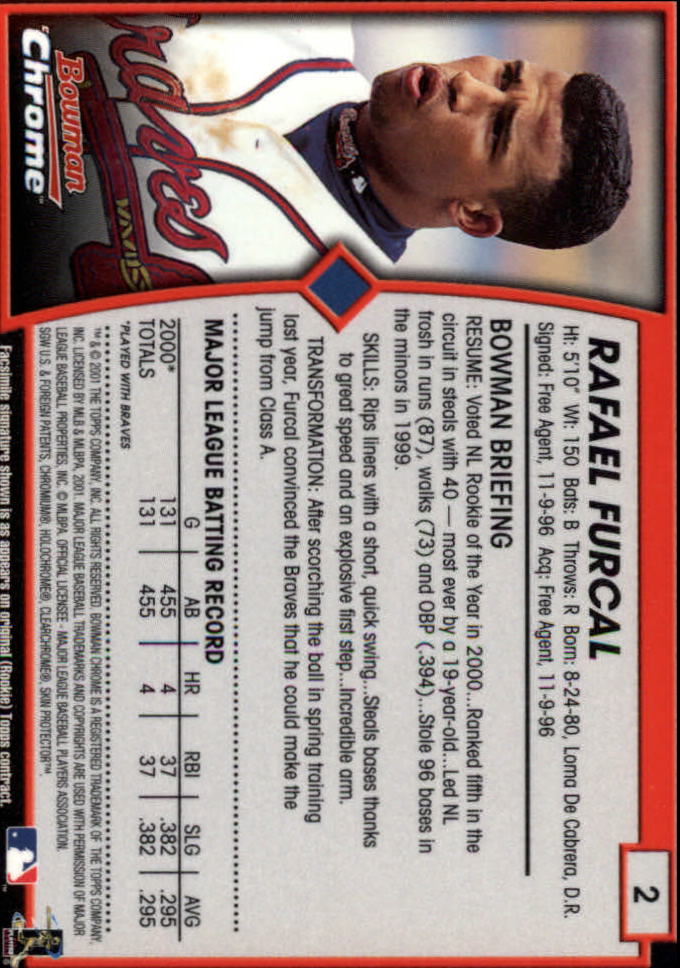 2001 Bowman Chrome Baseball YOU PICK - Bild 5 von 411