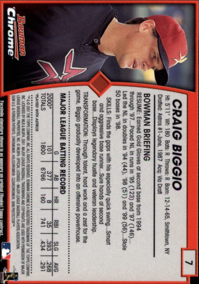 2001 Bowman Chrome Baseball YOU PICK - Bild 11 von 411