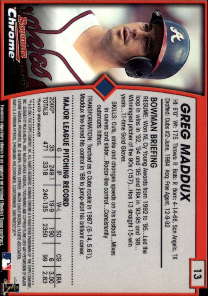 2001 Bowman Chrome Baseball YOU PICK - Bild 21 von 411