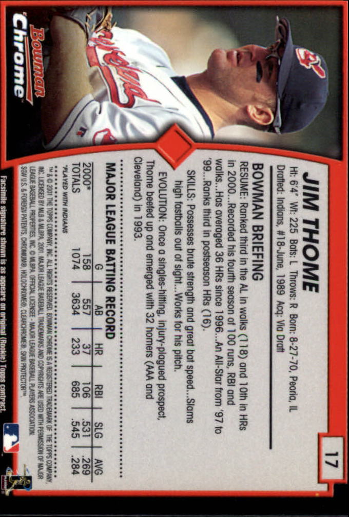 2001 Bowman Chrome Baseball YOU PICK - Bild 29 von 411