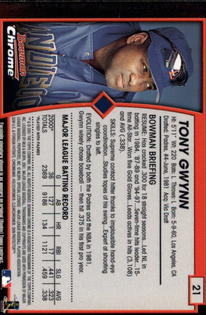 2001 Bowman Chrome Baseball YOU PICK - Bild 35 von 411