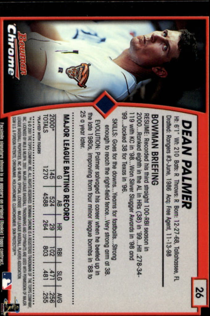 2001 Bowman Chrome Baseball YOU PICK - Bild 45 von 411