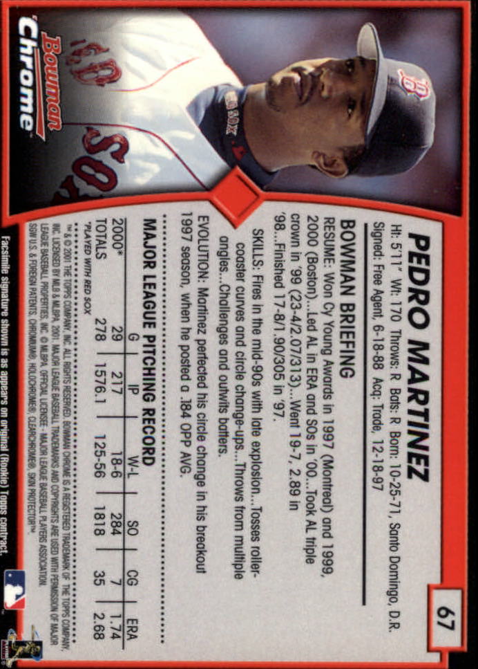 2001 Bowman Chrome Baseball YOU PICK - Bild 105 von 411