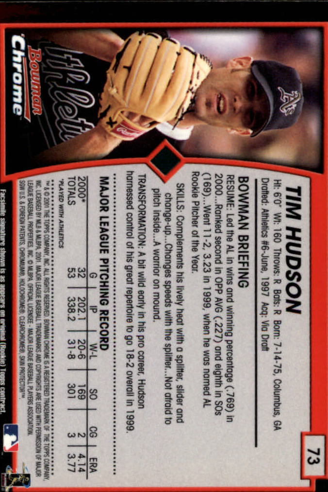 2001 Bowman Chrome Baseball YOU PICK - Bild 113 von 411