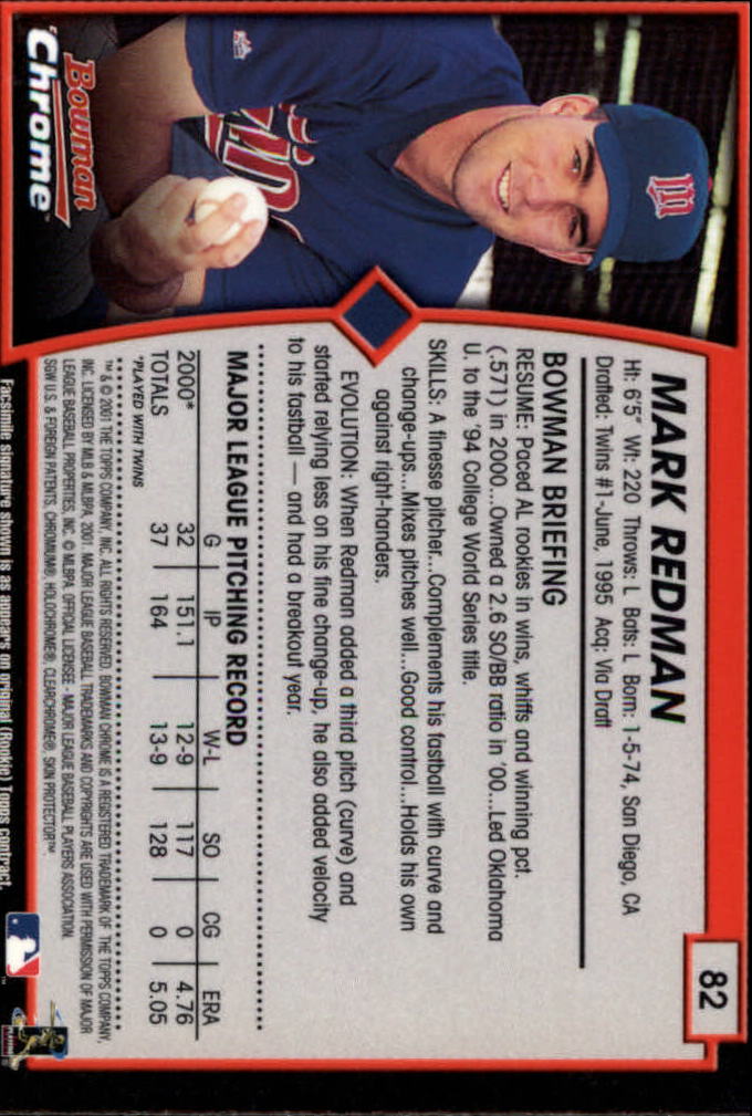2001 Bowman Chrome Baseball YOU PICK - Bild 121 von 411