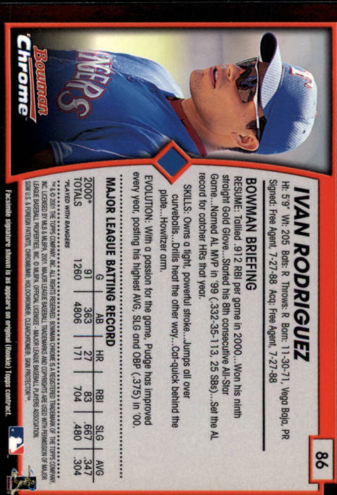 2001 Bowman Chrome Baseball YOU PICK - Bild 129 von 411