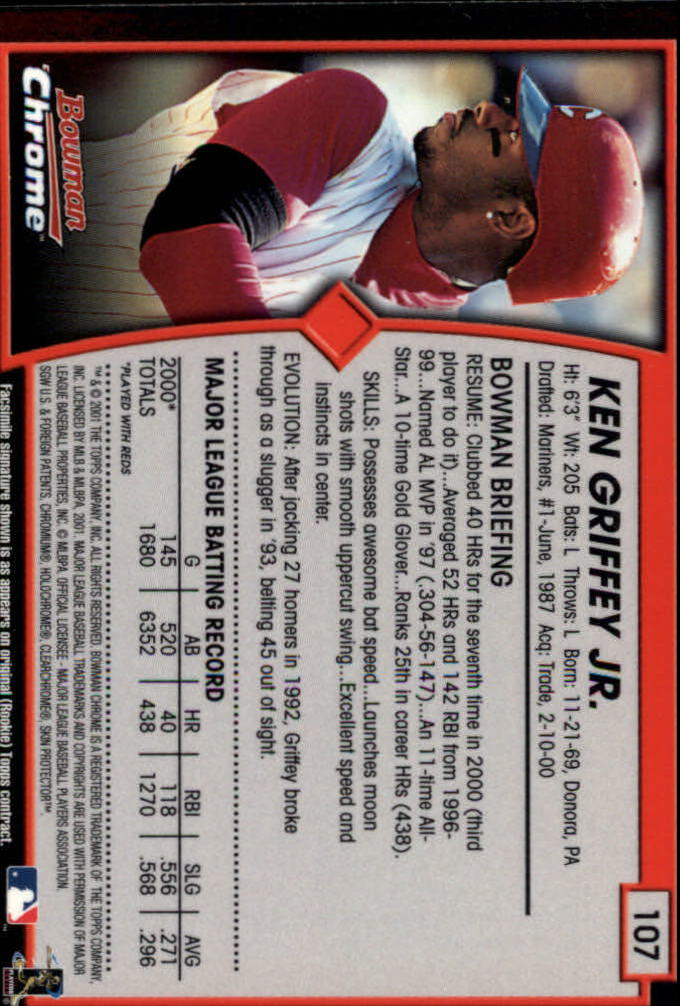 2001 Bowman Chrome Baseball YOU PICK - Bild 159 von 411