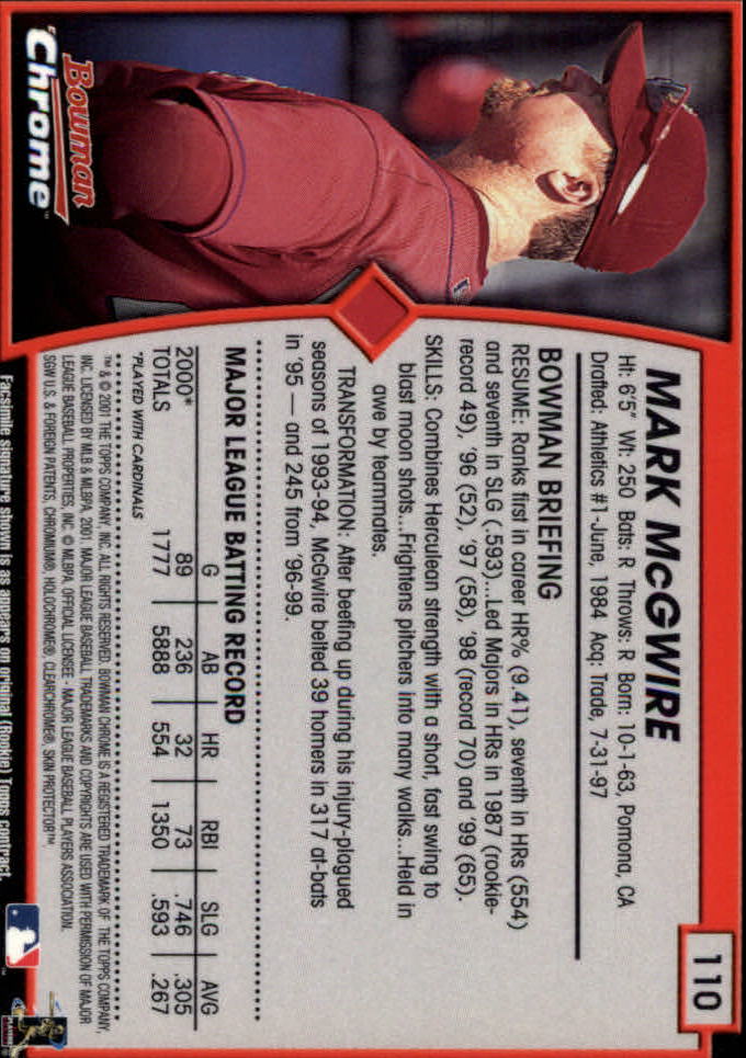2001 Bowman Chrome Baseball YOU PICK - Bild 165 von 411