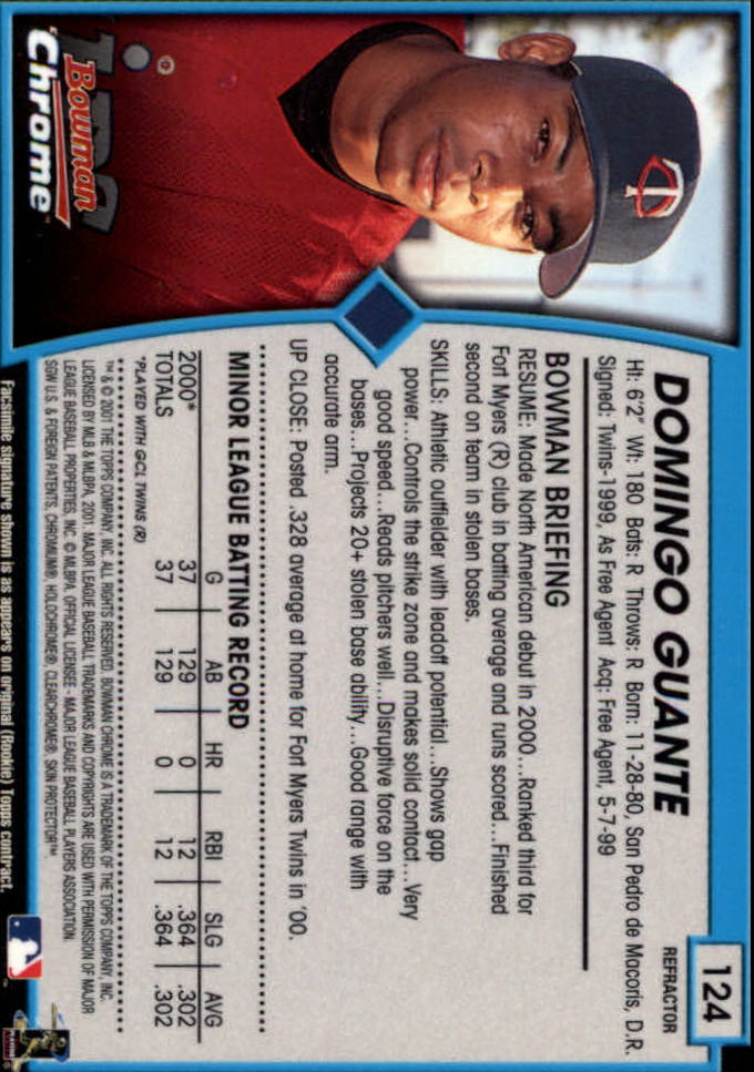 2001 Bowman Chrome Baseball YOU PICK - Bild 179 von 411