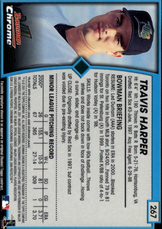 2001 Bowman Chrome Baseball YOU PICK - Bild 327 von 411