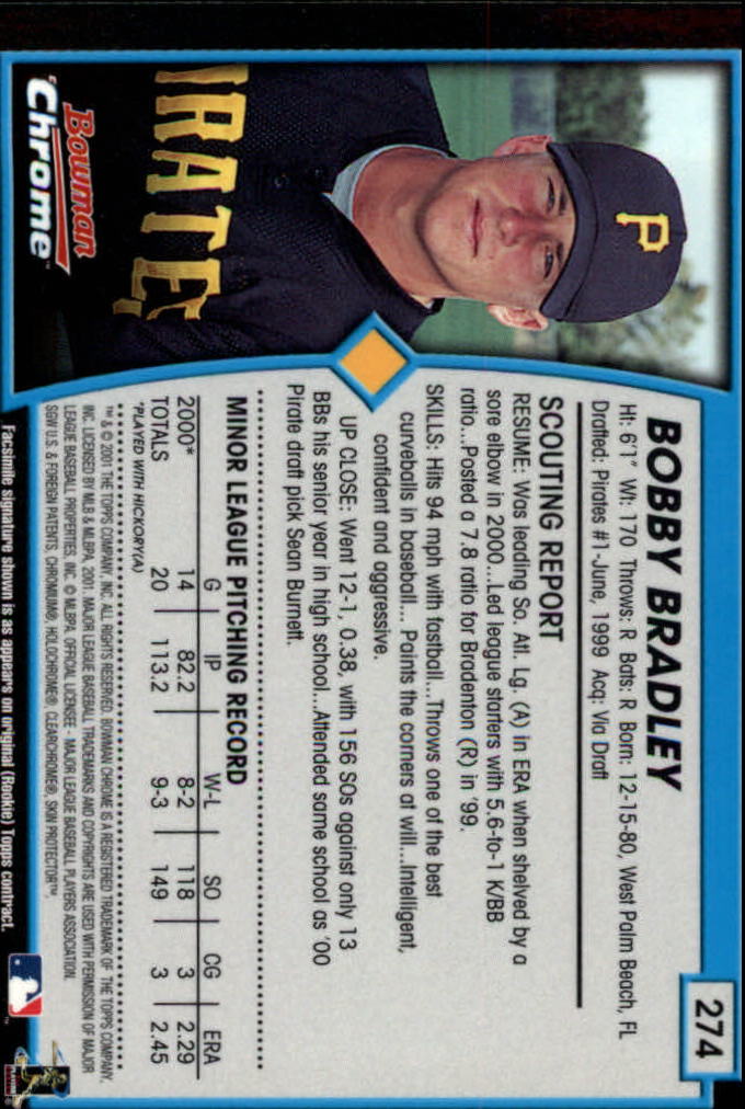 2001 Bowman Chrome Baseball YOU PICK - Bild 337 von 411