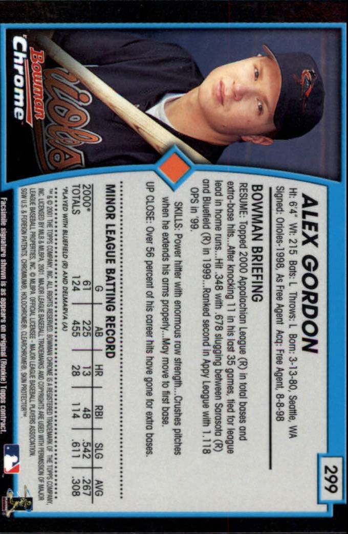 2001 Bowman Chrome Baseball YOU PICK - Bild 371 von 411