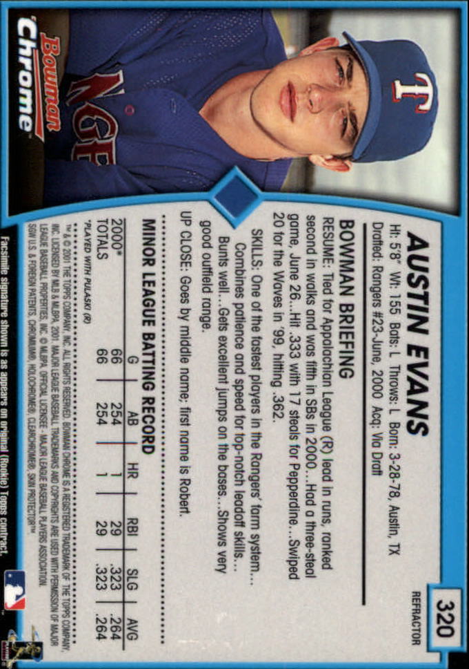 2001 Bowman Chrome Baseball YOU PICK - Bild 393 von 411