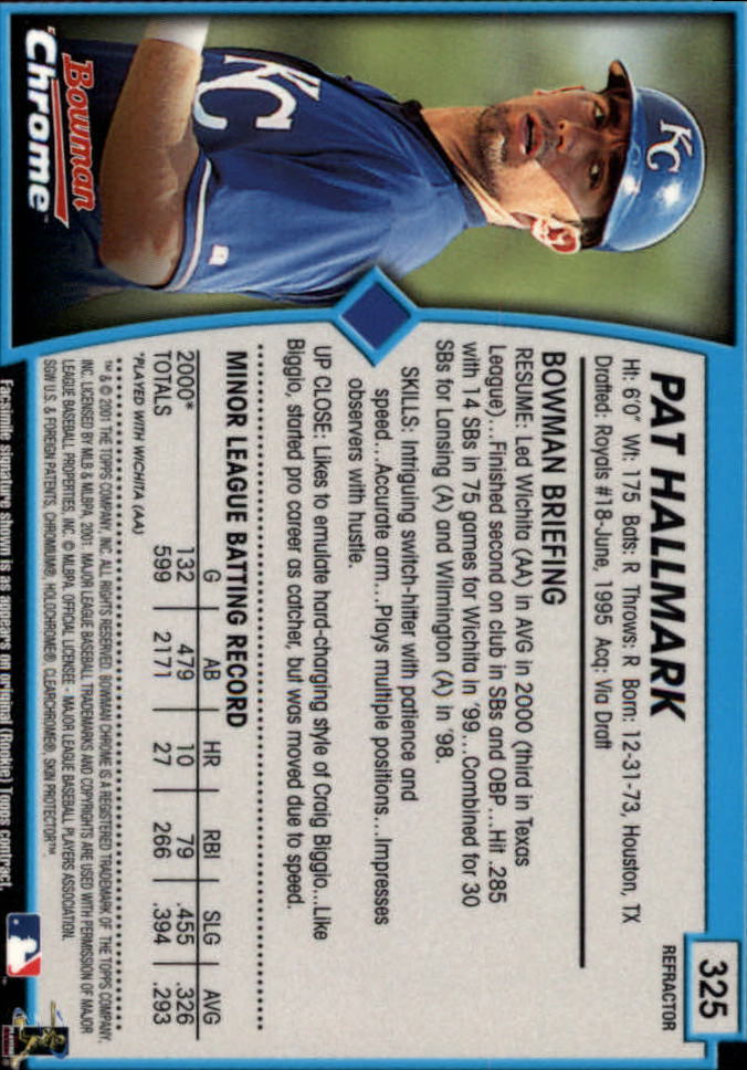 2001 Bowman Chrome Baseball YOU PICK - Bild 403 von 411