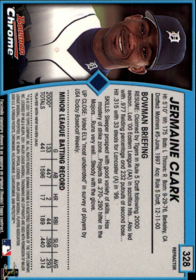 2001 Bowman Chrome Baseball YOU PICK - Bild 409 von 411