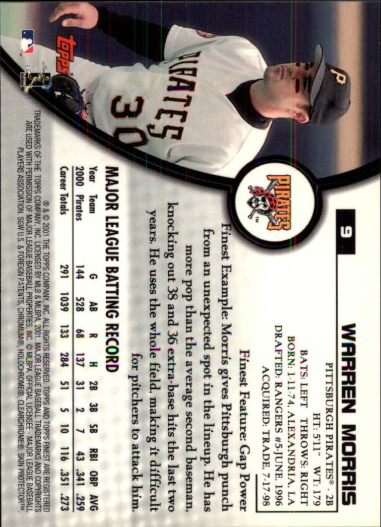 2001 Finest Baseball - Picture 13 of 177