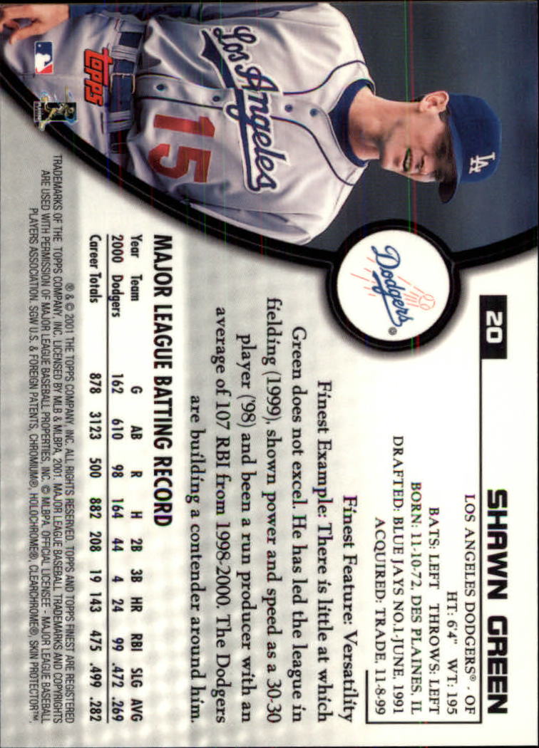 2001 Finest Baseball - Picture 33 of 177