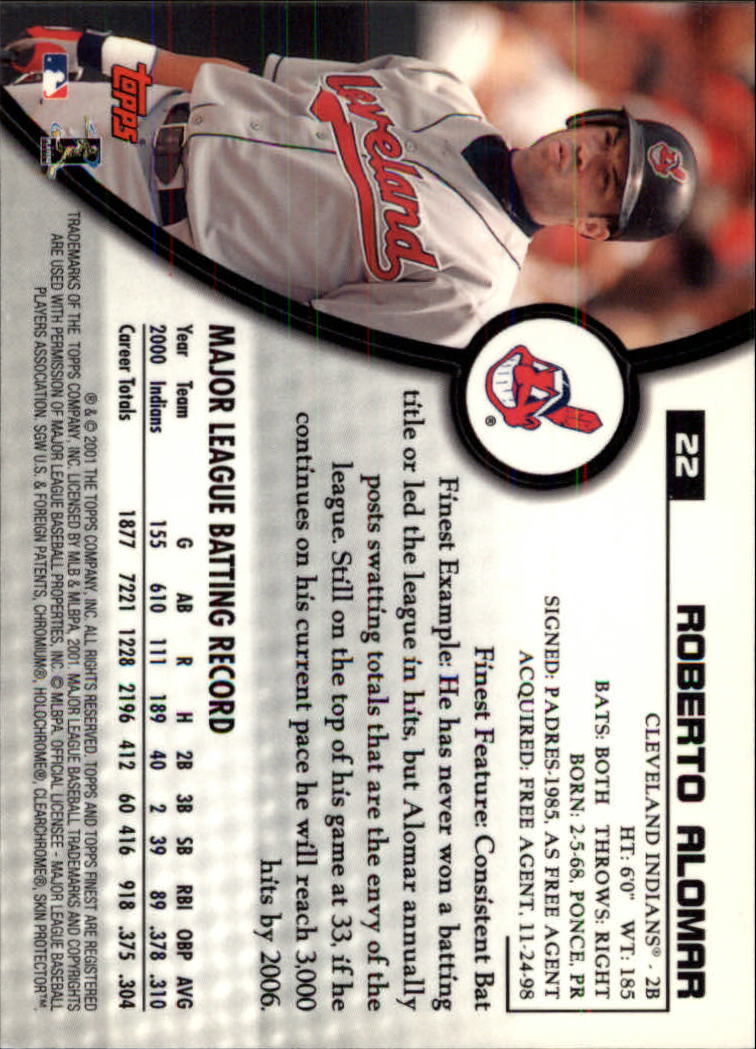 2001 Finest Baseball - Picture 37 of 177