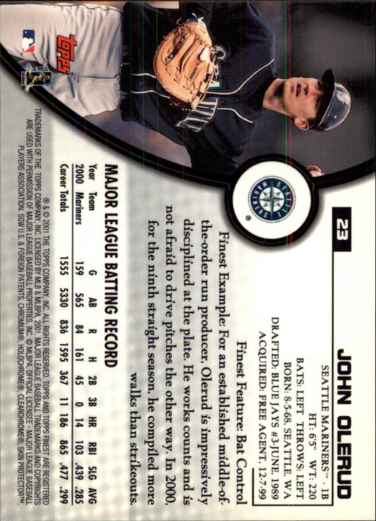 2001 Finest Baseball - Picture 39 of 177