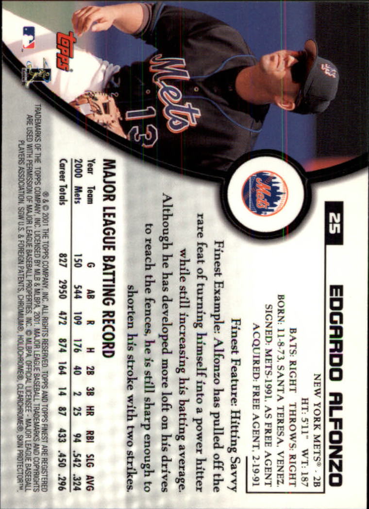 2001 Finest Baseball - Picture 43 of 177