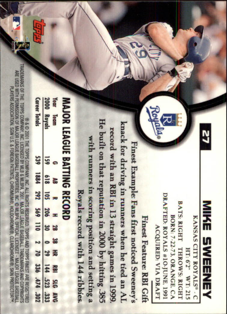 2001 Finest Baseball - Picture 47 of 177