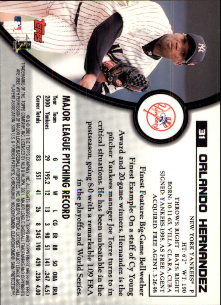 2001 Finest Baseball - Picture 53 of 177