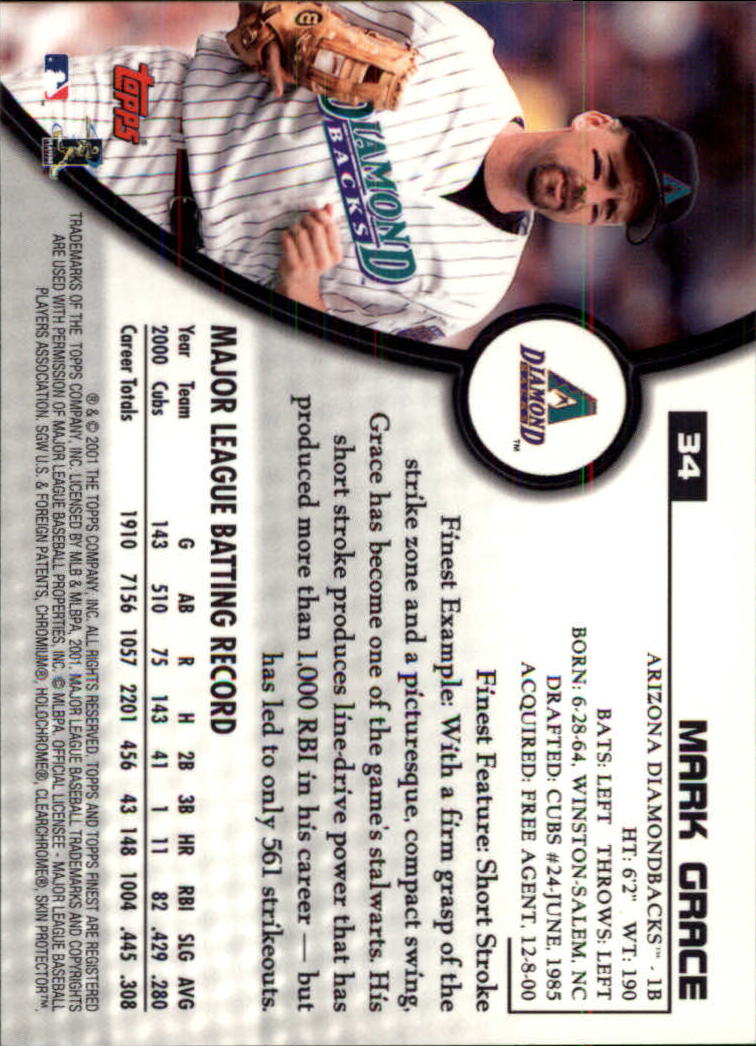 2001 Finest Baseball - Picture 59 of 177