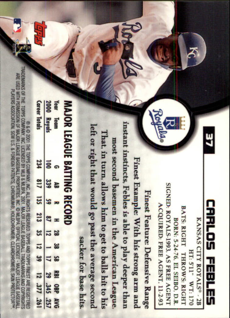 2001 Finest Baseball - Picture 63 of 177