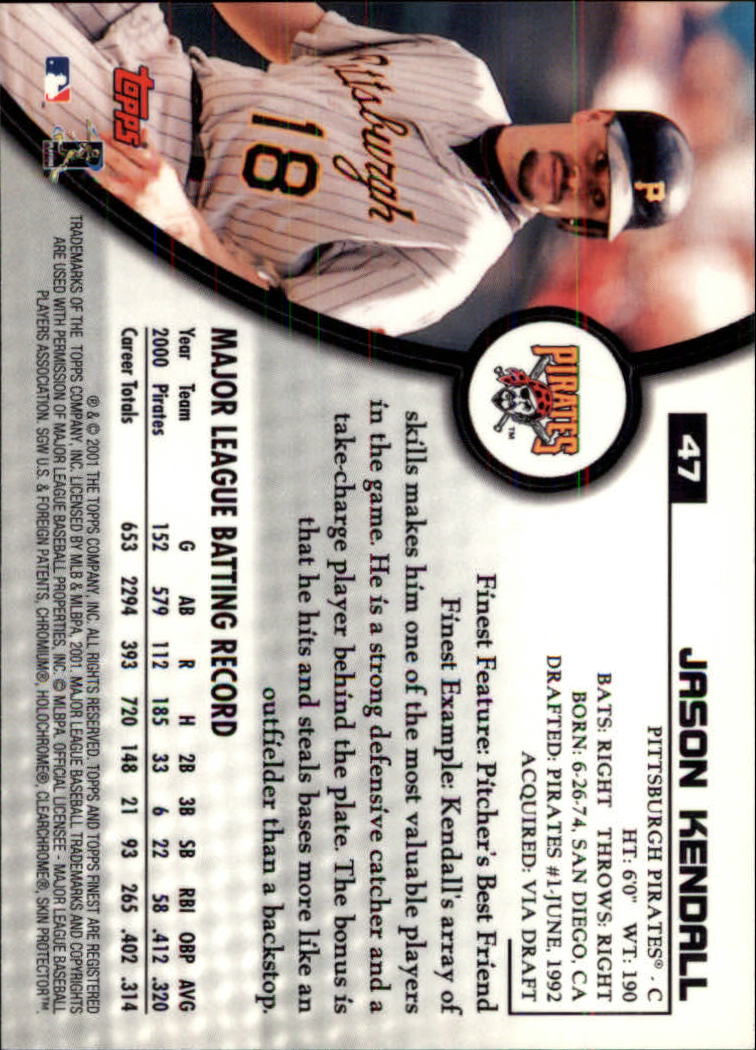 2001 Finest Baseball - Picture 77 of 177