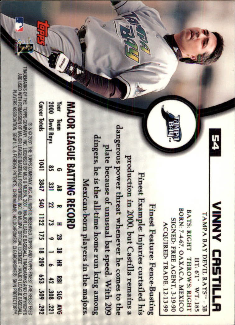 2001 Finest Baseball - Picture 89 of 177