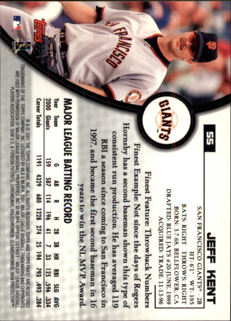 2001 Finest Baseball - Picture 91 of 177