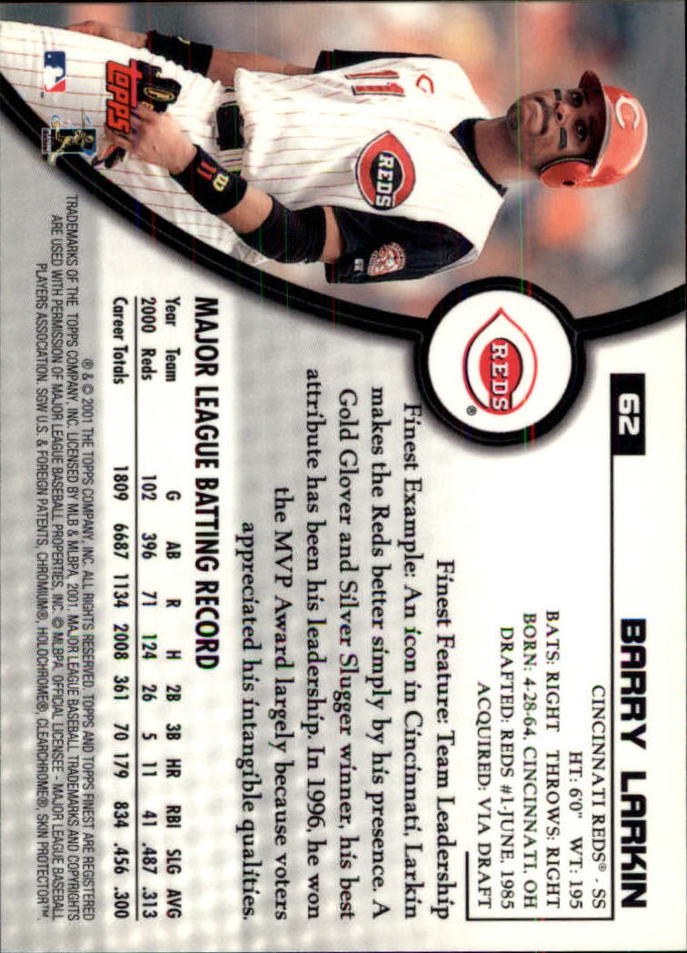 2001 Finest Baseball - Picture 101 of 177